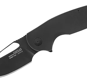 S.O.G SOG14030257   2.62" Folding Clip Point Straight Cryo D2 Blade G10 Handle