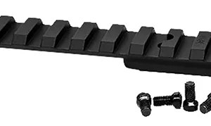 Warne V484M Ruger American Vapor Picatinny Rail Black Anodized Short Action 0 MOA