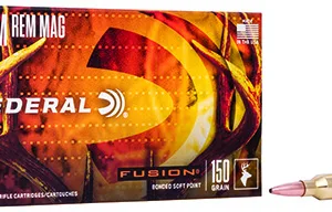 Federal F7RFS1 Fusion  7mm Rem Mag 150 gr Fusion Soft Point 20 Per Box/ 10 Cs