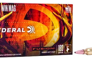 Federal F300WFS3 Fusion  300 Win Mag 180 gr Fusion Soft Point 20 Per Box/ 10 Cs