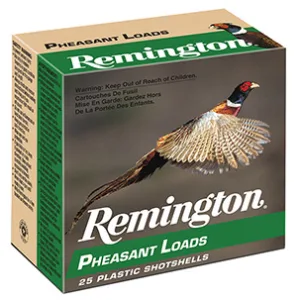Remington Ammunition 20024 Pheasant  12 Gauge 2.75" 1 1/4 oz 5 Shot 25 Per Box/ 10 Cs