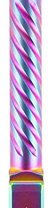 Ballistic Advantage BAPSG175T3W Premium Series  Threaded/Spiral Fluted, 9mm Luger, Iridescent PVD, Fits Glock 17 Gen 5