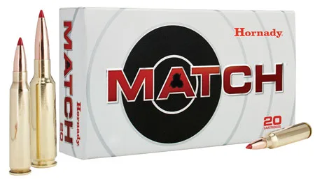 HORNADY 81391 Match 6mm Creedmoor 108 Gr Extremely Low Drag-match 20 Per Box/ 10 Cs