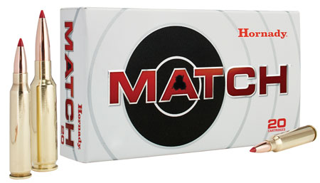 Hornady 81391 Match 6mm Creedmoor 108 gr Extremely Low Drag-Match 20 Per Box/ 10 Cs
