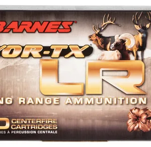 Barnes Bullets 28986 VOR-TX Long Range 6.5 Creedmoor 127 gr LRX Boat Tail 20 Per Box/ 10 Cs