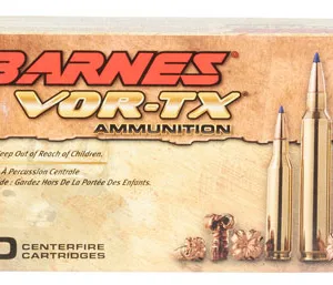 Barnes Bullets 30816 VOR-TX Rifle 308 Win 130 gr Tipped TSX Boat Tail 20 Per Box/ 10 Case