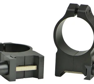 Warne 215LM Vertical Rings Maxima Matte Black 30mm High Quick Detach 0 MOA