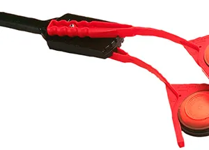 MTM Case-Gard EZDT40 EZ Throw Double Red Polymer Manual Cocking 31" Long Double Ambidextrous Hand