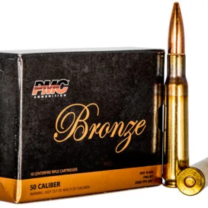 PMC 50A Bronze  50 BMG 660 gr Full Metal Jacket Boat Tail 10 Per Box/ 20 Cs