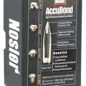 Nosler 57287 AccuBond  338 Cal .338 250 gr Spitzer Point/ 50 Per Box