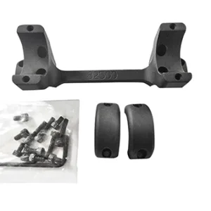 DNZ 82500 Game Reaper-Browning Scope Mount/Ring Combo Matte Black 1"
