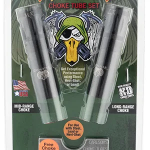 Carlson's Choke Tubes 11612 Cremator Waterfowl Benelli/Beretta MobilChoke 12 Gauge Mid-Range, Long Range 17-4 Stainless Steel Blued (Non-Ported) 2 Per Pack