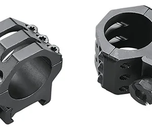 Weaver Mounts 48349 Six-Hole Skeleton Rings  Matte Black 1" Medium