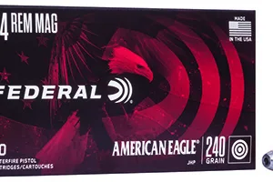 Federal AE44A American Eagle Handgun 44 Rem Mag 240 gr Jacket Hollow Point 50 Per Box/ 20 Cs
