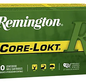 Remington Ammunition 27830 Core-Lokt  30-06 Springfield 220 gr Soft Point Core Lokt 20 Per Box/ 10 Case