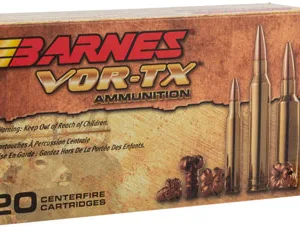 Barnes Bullets 21520 VOR-TX Rifle 223 Rem 55 gr Barnes TSX Flat Base 20 Per Box/ 10 Case