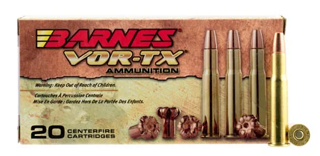 BARNES Bullets 21535 Vor-tx Rifle 30-30 Win 150 Gr BARNES Tsx Flat Nose 20 Per Box/ 10 Cs