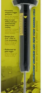 Wheeler 309888 Trigger Pull Scale Black Metal Handgun
