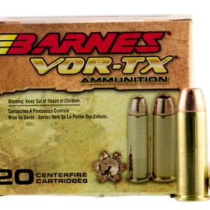 Barnes Bullets 21545 VOR-TX Handgun 44 Rem Mag 225 gr Barnes VOR-TX XPB 20 Per Box/ 10 Cs