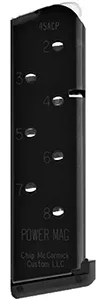 CMC Products 16131C Power Mag  Black Detachable 8rd 45 ACP for 1911 Government