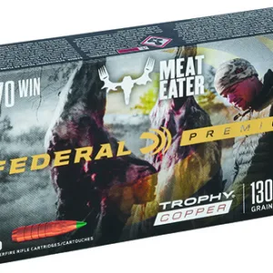 Federal P270TC1 Premium  270 Win 130 gr Trophy Copper 20 Per Box/ 10 Cs