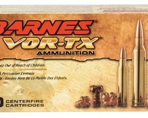 Barnes Bullets 22008 VOR-TX Rifle 22-250 Rem 50 gr Barnes TSX Flat Base 20 Per Box/ 10 Cs