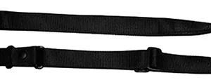 GrovTec US Inc GTSL53 Three Point Tactical  made of Black Webbing with 1.25" W & Adjustable Design for Rifle/Shotgun
