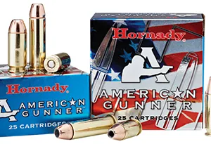 Hornady 90224 American Gunner  9mm Luger +P 124 gr Hornady XTP Hollow Point 25 Per Box/ 10 Cs