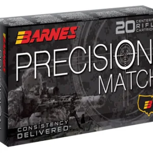 Barnes Bullets 30818 Precision Match  308 Win 175 gr Open Tip Match Boat Tail 20 Per Box/ 10 Cs