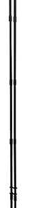 Bog-Pod 735565 Dead Silent  Shooting Stick Camo 39-72" Aluminum