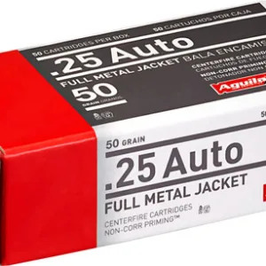 AGUILA 25ACP 50GR FMJ-RN