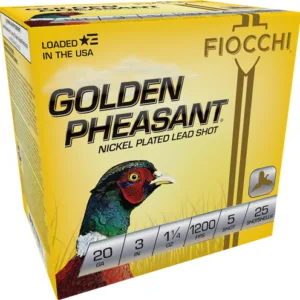 FIOCCHI GLDN PHSANT 20GA 3" #5
