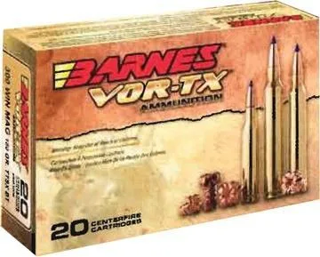BARNES Vor-tx Rifle Ammunition .270 Wsm 140 Gr Tsxbt 3135 Fps - 20/box