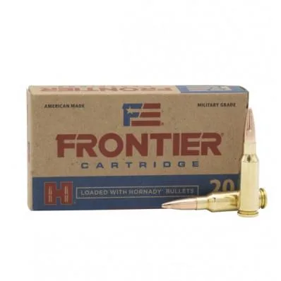 HORNADY Frontier Rifle Ammunition 6.5 Grendel 123 Gr Fmj 2580 Fps 20/ct