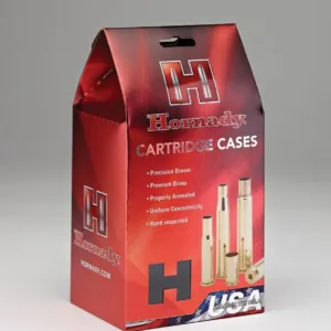Hornady Unprimed Brass Rifle Cartridge Cases .22 Creedmoor 50/rd