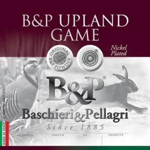 B&P Upland Game Shotshells - 12 ga 2-3/4 In 1-1/4 oz #5 1400 fps 25/ct