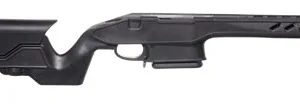 Archangel AA1500SA Precision Stock  Black Synthetic Fixed with Adjustable Cheek Riser for Weatherby Vanguard; Howa 1500 Short Action Includes Mag
