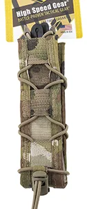 High Speed Gear 11EX00MC TACO Extended Mag Pouch Single MultiCam Nylon MOLLE Compatible w/ Pistol