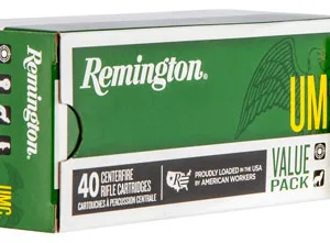 Remington Ammunition 23783 UMC Value Pack 22-250 Rem 50 gr Jacket Hollow Point 40 Per Box/ 10 Cs
