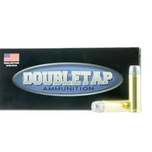 DoubleTap Ammunition 500400HC Hunter  500 S&W Mag 400 gr Hard Cast Solid 20 Per Box/ 50 Case