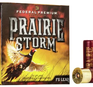 Federal PFX258FS5 Premium Prairie Storm FS 20 Gauge 3" 1 1/4 oz 5 Shot 25 Per Box/ 10 Case