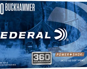 FEDERAL POWER-SHOK 360 BUCKHMR