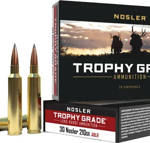 NOSLER TROPHY GRADE LR 30NOSLR