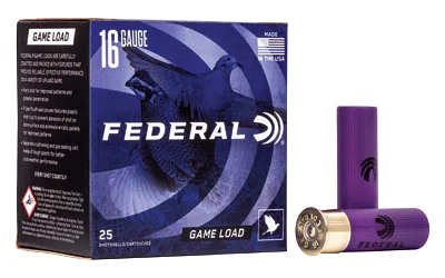 FED Game Load 16ga 2 3/4" #8 25/250
