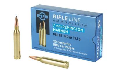 PPU 7mmrem Mag Psp 140gr 20/200