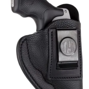 1791 Gunleather SCH2NSBR SCH  IWB Size 02 Night Sky Black Leather Belt Clip Fits Ruger LC9/S&W J Frame/Colt Cobra Right Hand