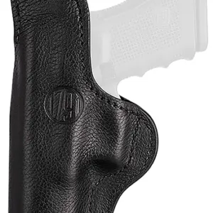 1791 Gunleather UCH4NSBR Ultra Custom  IWB Size 04 Night Sky Black Leather Belt Clip Compatible w/Glock 17/S&W M&P Shield/Springfield XD Right Hand