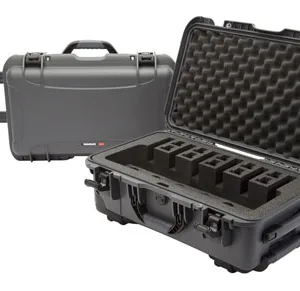Nanuk 935-6UP7 935 6 Up Gun Case Graphite Handgun Resin