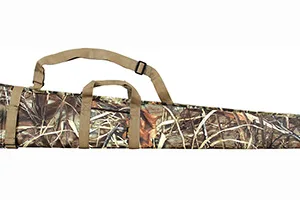 Allen 74052 Floating  Shotgun Case 52" Realtree Max-5 Endura, Hook & Loop Closure, Reinforced Webbed Handle & Exterior Accessory Pocket