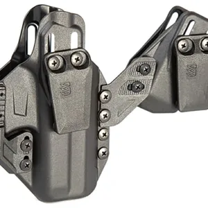Blackhawk 416142BK Stache  IWB Size 42 Black Polymer Belt Clip Fits Colt Commander Ambidextrous